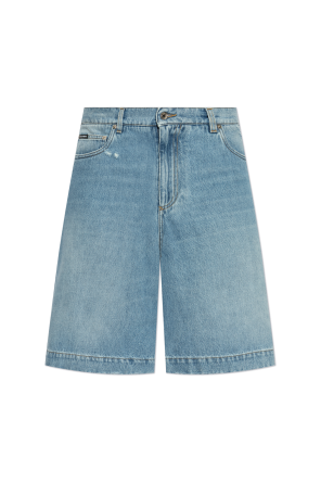 Balenciaga Denim Bermuda Shorts | Men's Clothing | Vitkac